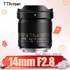 עדשת TTArtisan 14mm F2.8 ASPH