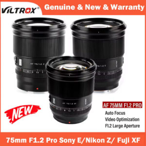 עדשת VILTROX 75mm F1.2 Pro APS-C