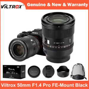 עדשת VILTROX 50mm F1.4 Pro FE