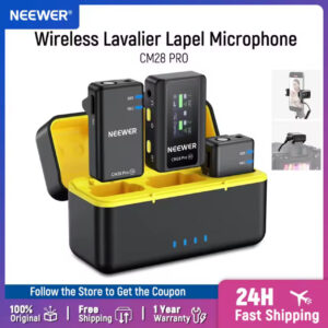 מיקרופון אלחוטי NEEWER CM28 PRO Lavalier Lapel